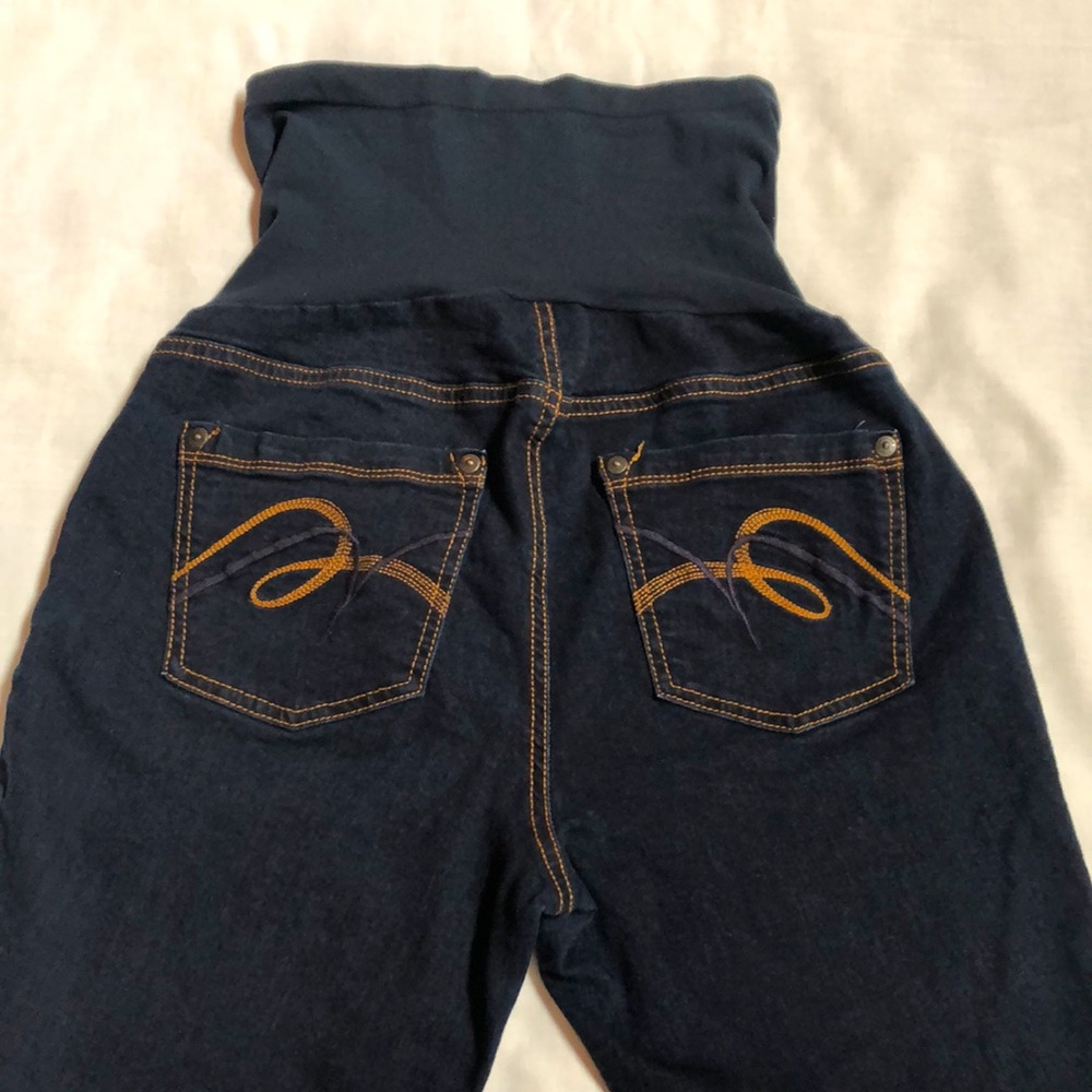 Indigo Blue Maternity Jeans - Picture 5 of 5
